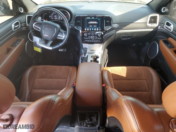 2021 Jeep Grand Cherokee SRT with VIN 1C4RJFDJ7MC798933, listed as a Copart auction lot 46900605 with 59,161 mi miles and Salvage Title. Bid and sale history available at carsss.com. Image 8.