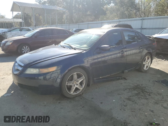2006 Acura TL with VIN 19UUA66206A021400, listed as a Copart auction lot 55236325 with 212,985 mi miles and Salvage Title. Bid and sale history available at carsss.com. Image 1.
