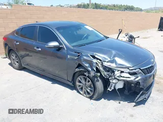 2020 Kia Optima LX with VIN 5XXGT4L36LG392827, listed as a IAAI auction lot 42462265 with 73,717 mi miles and . Bid and sale history available at DreamBid. Image 1.