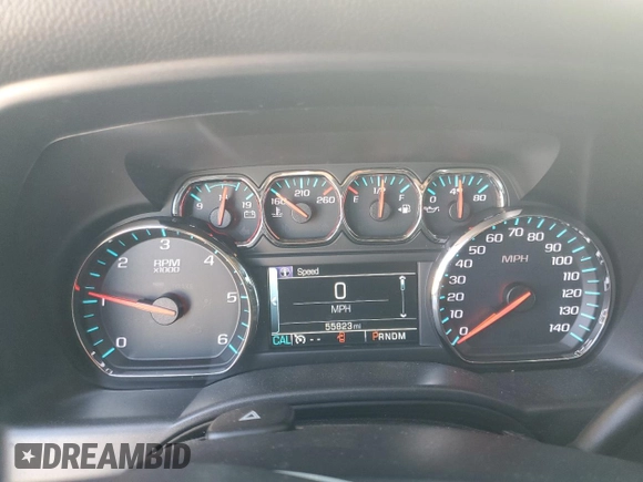 2016 Chevrolet Silverado 1500 LT with VIN 1GCRCREC7GZ307340, listed as a Copart auction lot 50203405 with 55,823 mi miles and Salvage Title. Bid and sale history available at DreamBid. Image 9.