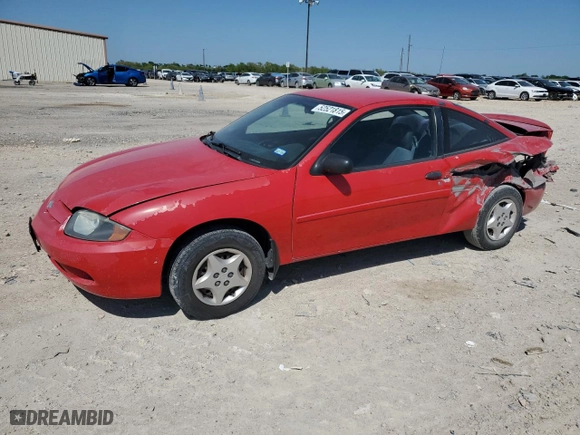 2004 Chevrolet Cavalier with VIN 1G1JC12F247195169, listed as a Copart auction lot 52521815 with 124,438 mi miles and Salvage Title. Bid and sale history available at carsss.com. Image 1.