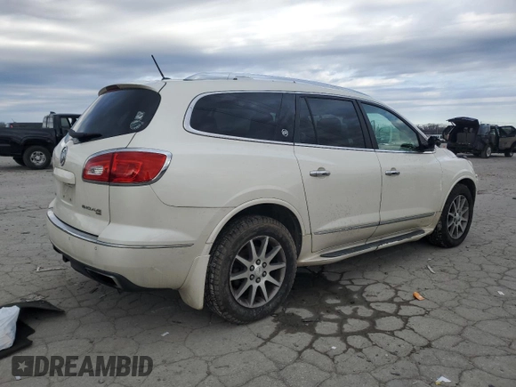 2015 Buick Enclave Leather with VIN 5GAKVBKD4FJ165995, listed as a Copart auction lot 44162745 with 177,167 mi miles and Salvage Title. Bid and sale history available at carsss.com. Image 3.