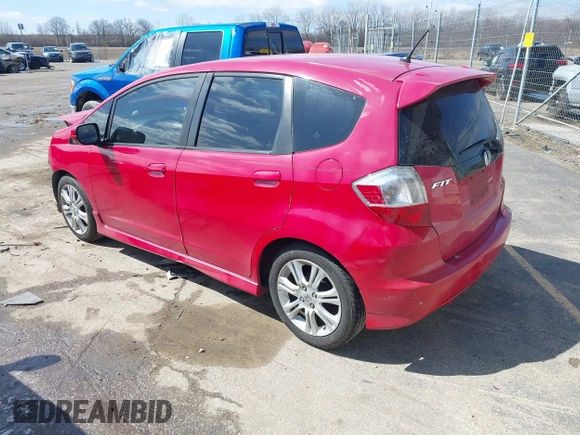 2009 Honda Fit Sport with VIN JHMGE88459S036417, listed as a IAAI auction lot 41918448 with 107,577 mi miles. Bid and sale history available at carsss.com. Image 3.