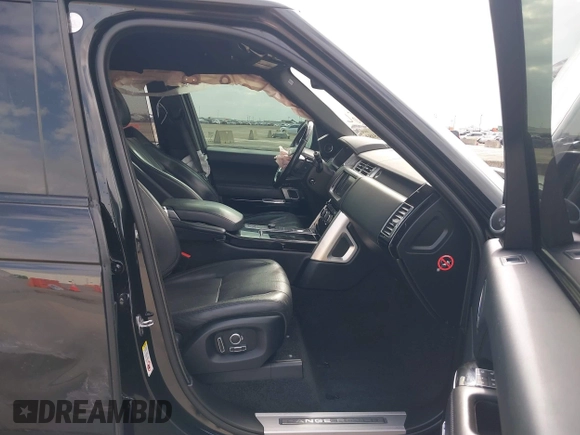 2016 Land Rover Range Rover Supercharged with VIN SALGS3EF6GA290717, listed as a IAAI auction lot 41165484 with 117,221 mi miles. Bid and sale history available at carsss.com. Image 5.