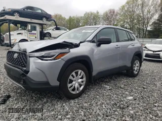 2024 Toyota Corolla Cross L with VIN 7MUAAAAG7RV091416, listed as a Copart auction lot 55642145 with 8,722 mi miles and Salvage title. Bid and sale history available at DreamBid. Image 1.