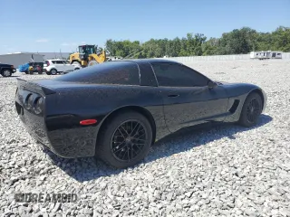 2001 Chevrolet Corvette with VIN 1G1YY22G615111053, listed as a Copart auction lot 55229005 with 33,555 mi miles and Salvage Title. Bid and sale history available at DreamBid. Image 3.