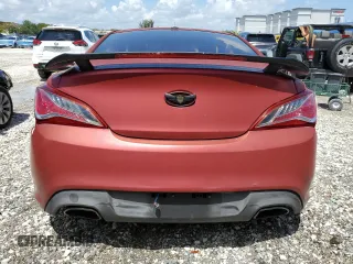 2013 Hyundai Genesis Coupe Track z VIN KMHHU6KJXDU091756, wystawiony jako Copart lot #51409625 z przebiegiem 112 585 mil mil oraz Czysty tytuł • Clean title. Historia ofert i sprzedaży dostępna na DreamBid. Obrazek 6.