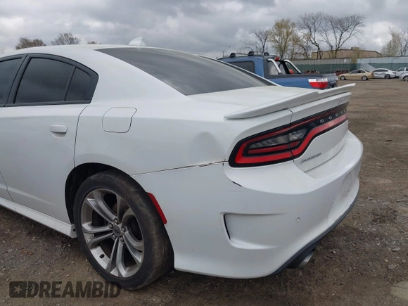 2020 Dodge Charger R/T with VIN 2C3CDXCT5LH197848, listed as a IAAI auction lot 41918921 with 57,036 mi miles and . Bid and sale history available at DreamBid. Image 6.
