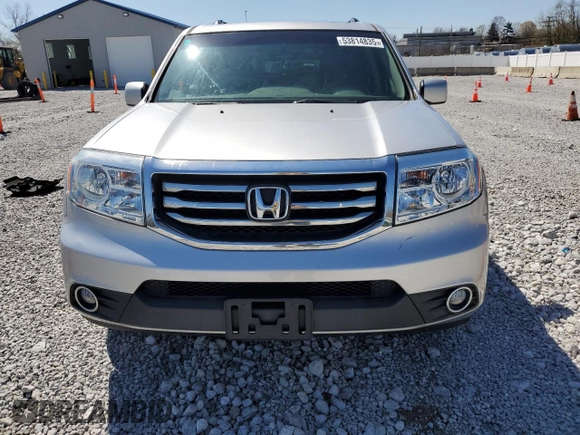 2012 Honda Pilot EX-L with VIN 5FNYF4H55CB047393, listed as a Copart auction lot 53814835 with 189,519 mi miles and Clean Title. Bid and sale history available at DreamBid. Image 5.