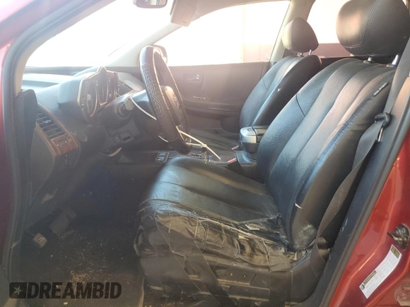 2006 Nissan Murano SL с VIN JN8AZ08T56W418217, выставлен на аукционе Copart как лот 57130025 с пробегом 189 685 миль миль и Списание • Salvage title. История ставок и продаж доступна на DreamBid. Изображение 7.