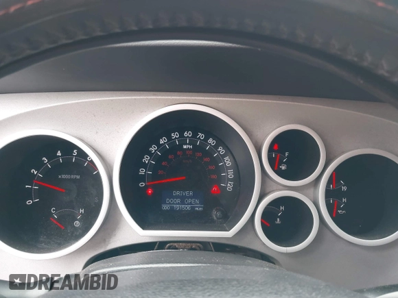 2007 Toyota Tundra Limited with VIN 5TBEV58177S458863, listed as a IAAI auction lot 41527195 with 191,506 mi miles and . Bid and sale history available at DreamBid. Image 7.