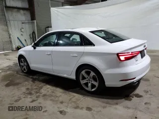 2018 Audi A3 Sedan Premium with VIN WAUB8GFF2J1015825, listed as a Copart auction lot 37130724 with 56,888 mi miles. Bid and sale history available at carsss.com. Image 2.
