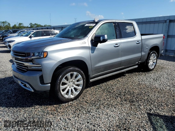 2020 Chevrolet Silverado 1500 High Country with VIN 3GCUYHET6LG366900, listed as a Copart auction lot 74656154 with 45,178 mi miles and Non Repairable. Bid and sale history available at carsss.com. Image 1.