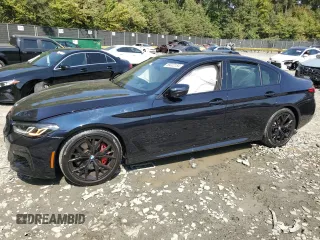 2023 BMW 5 Series 530i xDrive with VIN WBA13BJ03PWY18400, listed as a Copart auction lot 69222134 with 25,538 mi miles and Salvage Title. Bid and sale history available at DreamBid. Image 1.