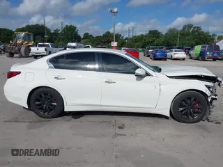 2021 Infiniti Q50 Pure with VIN JN1EV7APXMM702002, listed as a IAAI auction lot 41947553 with 41,654 mi miles and . Bid and sale history available at DreamBid. Image 14.