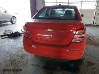 2017 Chevrolet Sonic LT with VIN 1G1JD5SH7H4120058, listed as a Copart auction lot 45819815 with 0 mi miles and Non Repairable. Bid and sale history available at carsss.com. Image 6.