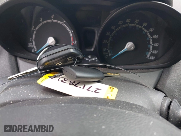 2018 Ford Fiesta S with VIN 3FADP4AJ1JM132300, listed as a IAAI auction lot 42677197 with 37,179 mi miles and . Bid and sale history available at DreamBid. Image 11.