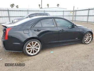2016 Cadillac ATS-V z VIN 1G6AN5SY6G0142520, wystawiony jako Copart lot #55777205 z przebiegiem 81 157 mil mil oraz Szkody całkowita. Historia ofert i sprzedaży dostępna na DreamBid. Obrazek 3.