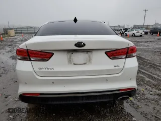 2016 Kia Optima EX с VIN 5XXGU4L32GG095105, выставлен на аукционе Copart как лот 56227925 с пробегом 116 037 миль миль и Списание • Salvage title. История ставок и продаж доступна на DreamBid. Изображение 6.