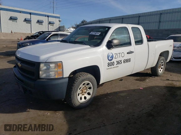 2011 Chevrolet Silverado 1500 Work Truck with VIN 1GCRKPE30BZ331169, listed as a Copart auction lot 87216014 with 208,475 mi miles and Clean Title. Bid and sale history available at DreamBid. Image 1.