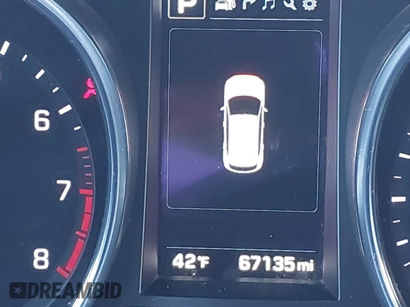 2018 Hyundai Santa Fe Ultimate with VIN 5XYZWDLA2JG570515, listed as a IAAI auction lot 41427397 with 67,135 mi miles and . Bid and sale history available at DreamBid. Image 15.