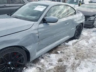 2024 BMW M2 with VIN 3MF13DM03R8E21191, listed as a IAAI auction lot 41294893 with 9,123 mi miles. Bid and sale history available at carsss.com. Image 17.