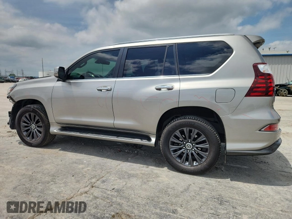 2020 Lexus GX 460 Premium with VIN JTJAM7BX0L5256137, listed as a Copart auction lot 59694325 with 76,386 mi miles and Salvage title. Bid and sale history available at DreamBid. Image 2.