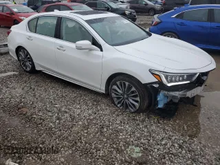 2018 Acura RLX w/Technology Pkg with VIN JH4KC1F59JC000859, listed as a Copart auction lot 85110074 with 26,624 mi miles and Salvage Title. Bid and sale history available at carsss.com. Image 4.