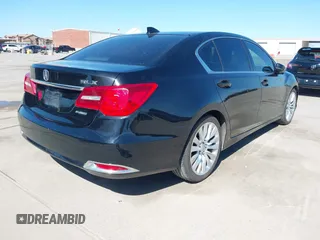 2014 Acura RLX Tech Pkg with VIN JH4KC1F58EC000728, listed as a IAAI auction lot 41752604 with 187,996 mi miles. Bid and sale history available at carsss.com. Image 4.