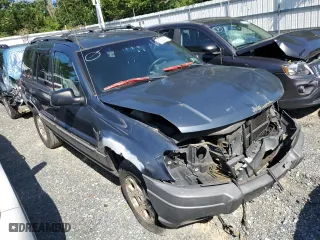 2001 Jeep Grand Cherokee Laredo with VIN 1J4GW48N81C618889, listed as a Copart auction lot 61626534 with 0 mi miles and Salvage Title. Bid and sale history available at carsss.com. Image 4.