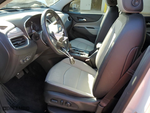 2020 Chevrolet Equinox Premier with VIN 3GNAXNEV5LS627198, listed as a Copart auction lot 42784965 with 33,879 mi miles and Salvage Title. Bid and sale history available at carsss.com. Image 7.