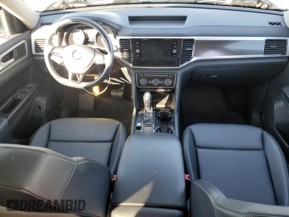 2018 Volkswagen Atlas SEL with VIN 1V2ER2CA5JC546559, listed as a Copart auction lot 47027515 with 43,524 mi miles and Salvage title. Bid and sale history available at DreamBid. Image 8.