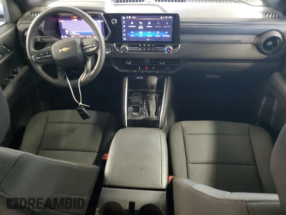 2025 Chevrolet Colorado 2WD Work Truck with VIN 1GCPSBEK0S1170824, listed as a Copart auction lot 64129245 with 6,732 mi miles and Clean title. Bid and sale history available at DreamBid. Image 8.