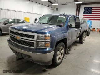 2015 Chevrolet Silverado 1500 LS with VIN 1GCVKPEC7FZ447344, listed as a Copart auction lot 88244925 with 151,101 mi miles and Salvage Title. Bid and sale history available at carsss.com. Image 1.