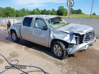 2011 GMC Sierra 1500 SLT with VIN 3GTP2WE33BG149547, listed as a IAAI auction lot 42315182 with 177,482 mi miles and . Bid and sale history available at DreamBid. Image 1.