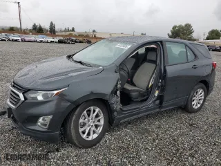 2020 Chevrolet Equinox LS with VIN 3GNAXHEV8LS513472, listed as a Copart auction lot 49335005 with 63,559 mi miles and Salvage Title. Bid and sale history available at carsss.com. Image 1.