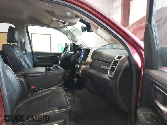 2019 Ram 1500 Laramie with VIN 1C6SRFDT0KN848897, listed as a IAAI auction lot 41993489 with 26,936 mi miles. Bid and sale history available at carsss.com. Image 5.