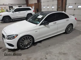 2016 Mercedes-Benz C 450 AMG with VIN 55SWF6EB5GU112843, listed as a IAAI auction lot 41857657 with 114,594 mi miles and . Bid and sale history available at carsss.com. Image 18.