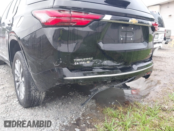 2023 Chevrolet Traverse Premier with VIN 1GNERKKW7PJ273618, listed as a IAAI auction lot 42180117 with 38,082 mi miles and . Bid and sale history available at DreamBid. Image 6.