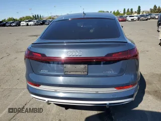 2020 Audi e-tron Sportback Prestige with VIN WA13ABGE0LB032568, listed as a Copart auction lot 56541685 with 59,360 mi miles and Salvage title. Bid and sale history available at DreamBid. Image 6.