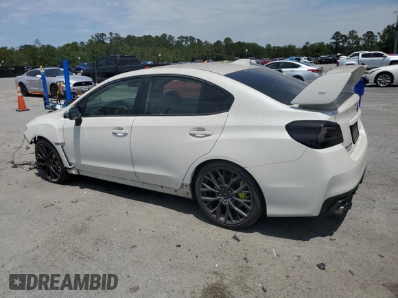 2019 Subaru WRX STI with VIN JF1VA2R67K9813765, listed as a Copart auction lot 53445805 with 42,675 mi miles and Salvage title. Bid and sale history available at DreamBid. Image 2.