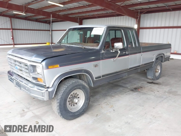 1986 Ford F-250 with VIN 1FTHX26L7GKB43411, listed as a IAAI auction lot 42258434 with 21,142 mi miles and . Bid and sale history available at DreamBid. Image 2.