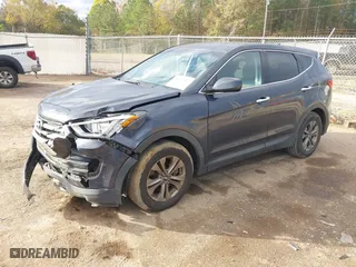 2015 Hyundai Santa Fe Sport with VIN 5XYZT3LB2FG254051, listed as a IAAI auction lot 40931187 with 119,316 mi miles. Bid and sale history available at carsss.com. Image 18.