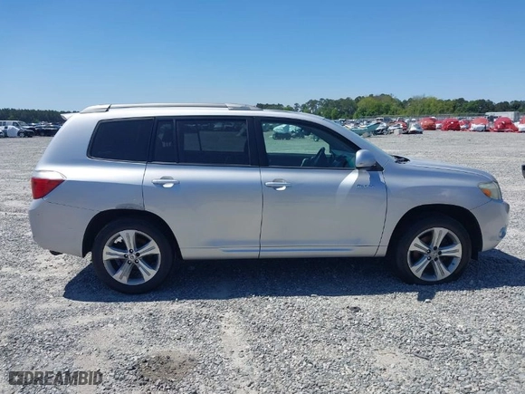 2008 Toyota Highlander Sport with VIN JTEDS43A782035038, listed as a IAAI auction lot 42038615 with 278,109 mi miles. Bid and sale history available at carsss.com. Image 13.