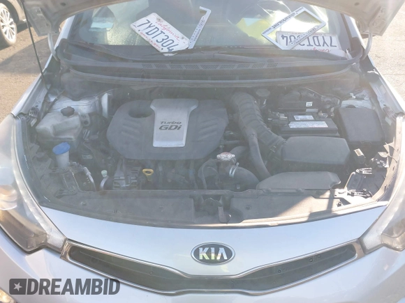 2016 Kia Forte SX с VIN KNAFZ5A35G5635456, выставлен на аукционе IAAI как лот 41656753 с пробегом 130 838 миль миль и . История ставок и продаж доступна на DreamBid. Изображение 10.