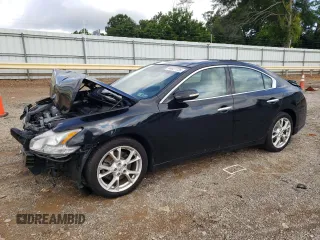 2013 Nissan Maxima SV with VIN 1N4AA5AP7DC842015, listed as a Copart auction lot 64827725 with Not provided miles and Salvage title. Bid and sale history available at DreamBid. Image 1.