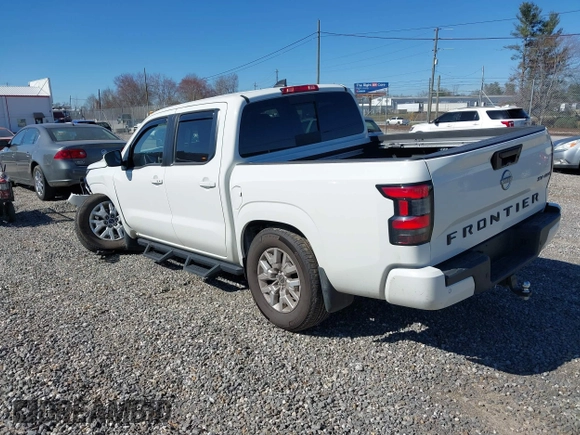2023 Nissan Frontier SV with VIN 1N6ED1EKXPN615417, listed as a IAAI auction lot 41814101 with 16,778 mi miles and . Bid and sale history available at DreamBid. Image 3.