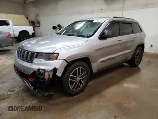 2017 Jeep Grand Cherokee Trailhawk with VIN 1C4RJFLG8HC618709, listed as a Copart auction lot 52899194 with 69,000 mi miles and Salvage title. Bid and sale history available at DreamBid. Image 1.