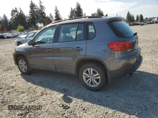 2017 Volkswagen Tiguan S with VIN WVGBV7AX1HK017920, listed as a Copart auction lot 55531125 with 126,129 mi miles and Clean Title. Bid and sale history available at DreamBid. Image 2.