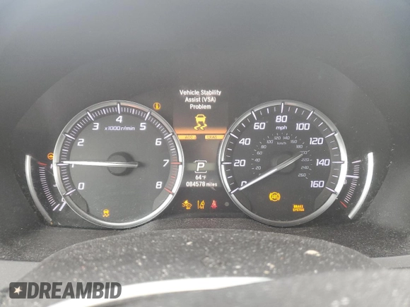 2018 Acura MDX z VIN 5J8YD4H35JL020193, wystawiony jako Copart lot #50414335 z przebiegiem 84 578 mil mil oraz Szkoda całkowita • Salvage title. Historia ofert i sprzedaży dostępna na DreamBid. Obrazek 9.